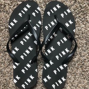 VS PINK flip flops